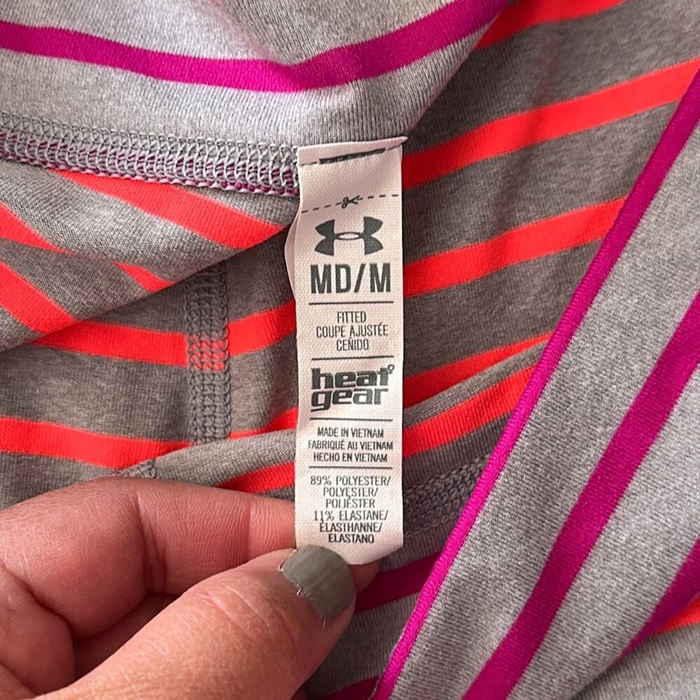 Under Armour | Striped Leggings Size M - Picture 5 of 9